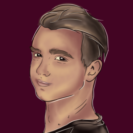 Стильный потрет по фото поп-арт