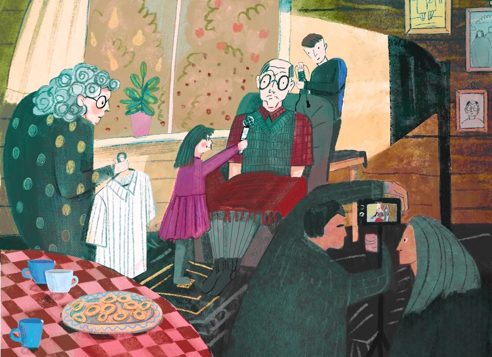 Иллюстрация для сайта медиа-проекта "Фильм-о-семье"