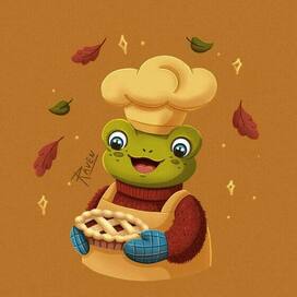 Лягушка повар