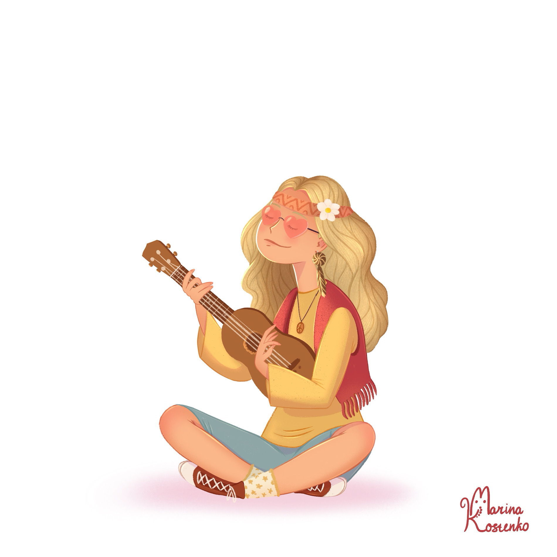 У / Алфавит из персонажей