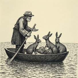 дед Мазай и зайцы