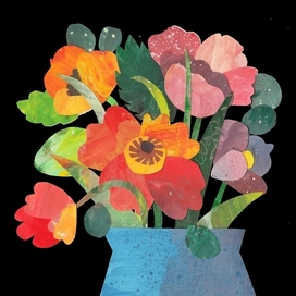 Цветы в вазе