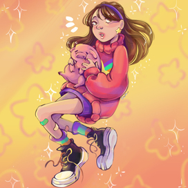 Фанарт Мейбл "Гравити Фоллз"