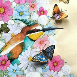 Иллюстрация для авторской книге о бабочках. 