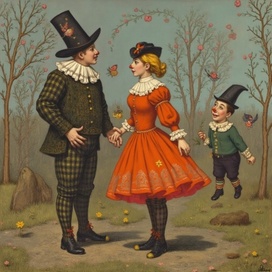 Мальвина и Пьеро?