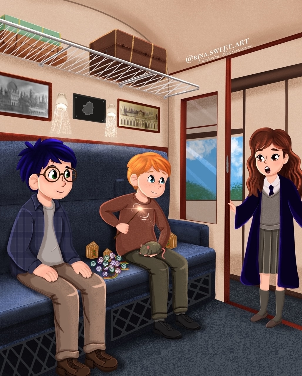 Гарри поттер, первая встреча