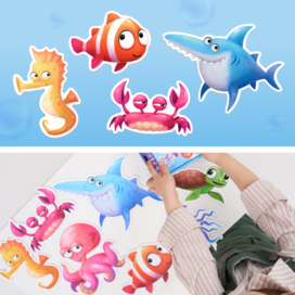 Макси пазлы "Подводный мир"