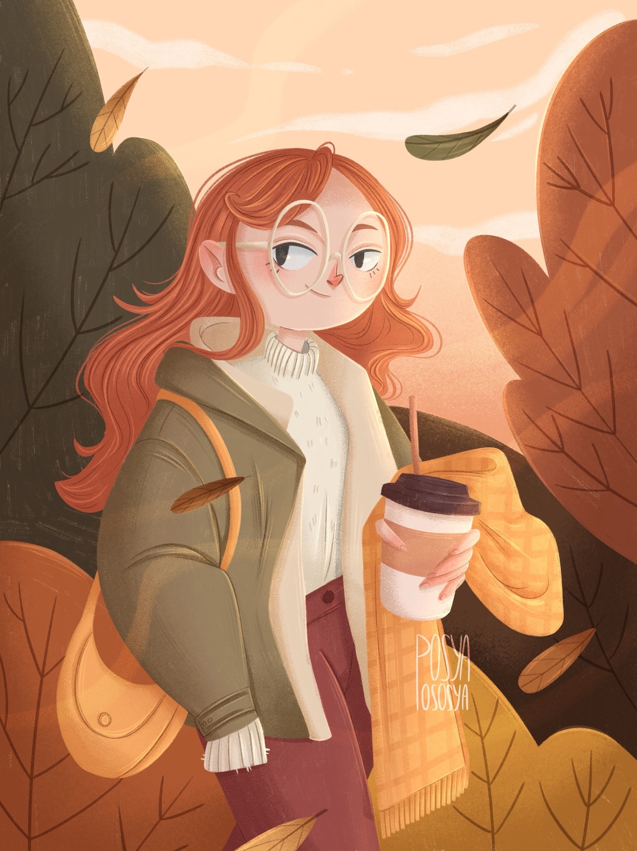 Осенняя иллюстрация