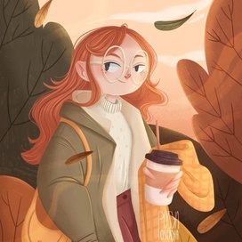 Осенняя иллюстрация