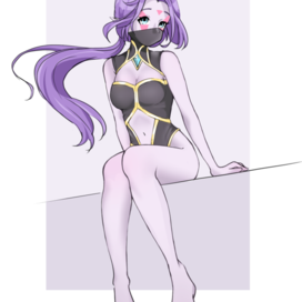 аниме девушка дота 2