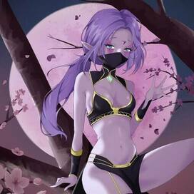 девушка темпларка ассасин дота 2