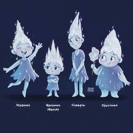 Персонажи для детской книги