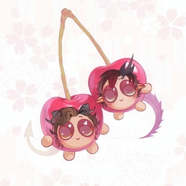 Чиби вишенки