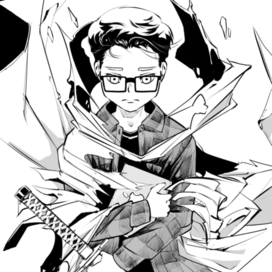 Manga style caracter