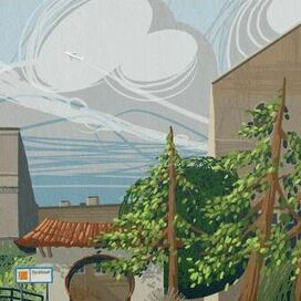 И билет на самолет с серебристым крылом