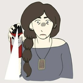 Кыш от сюда😦