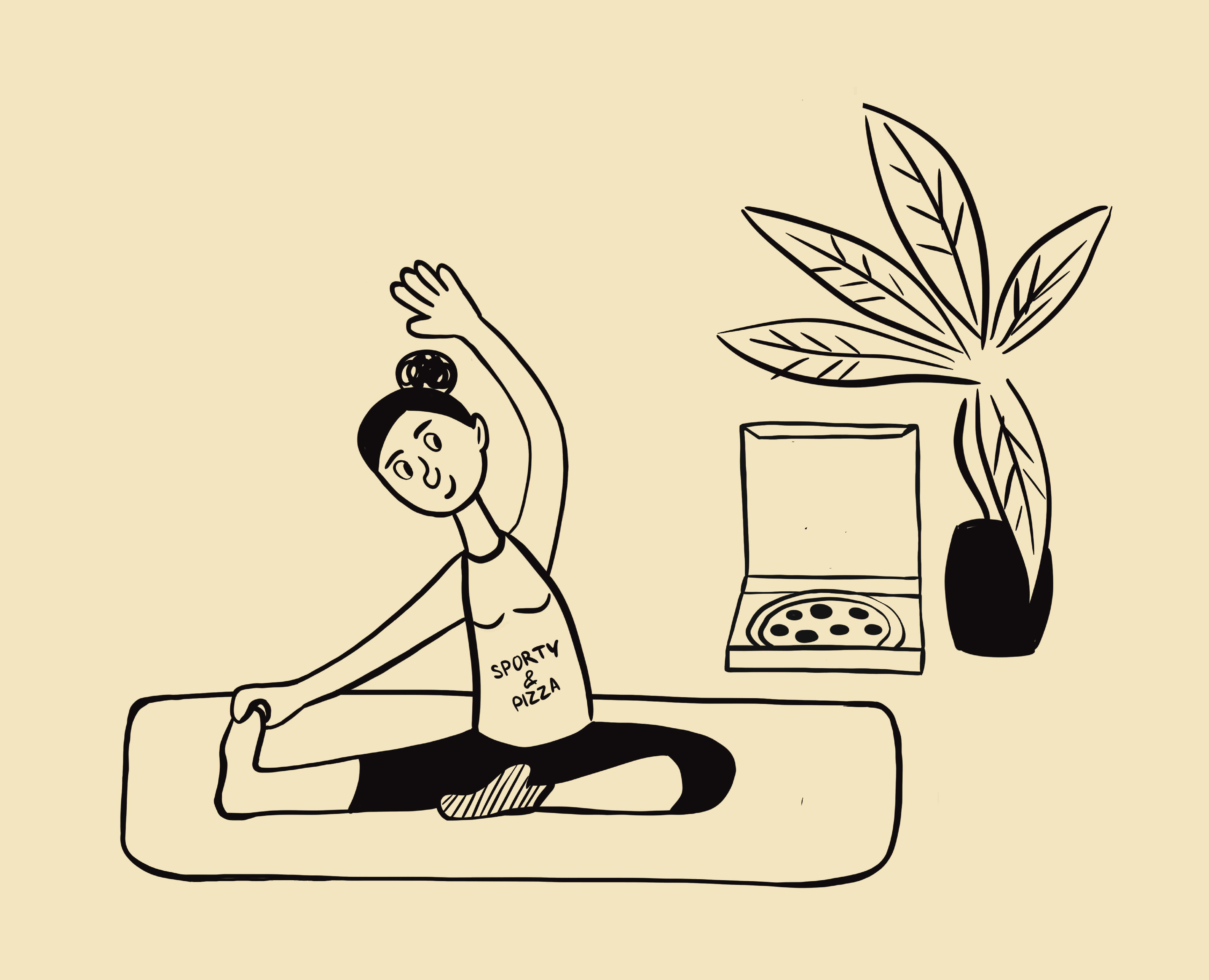 Иллюстрации для Pizza Society