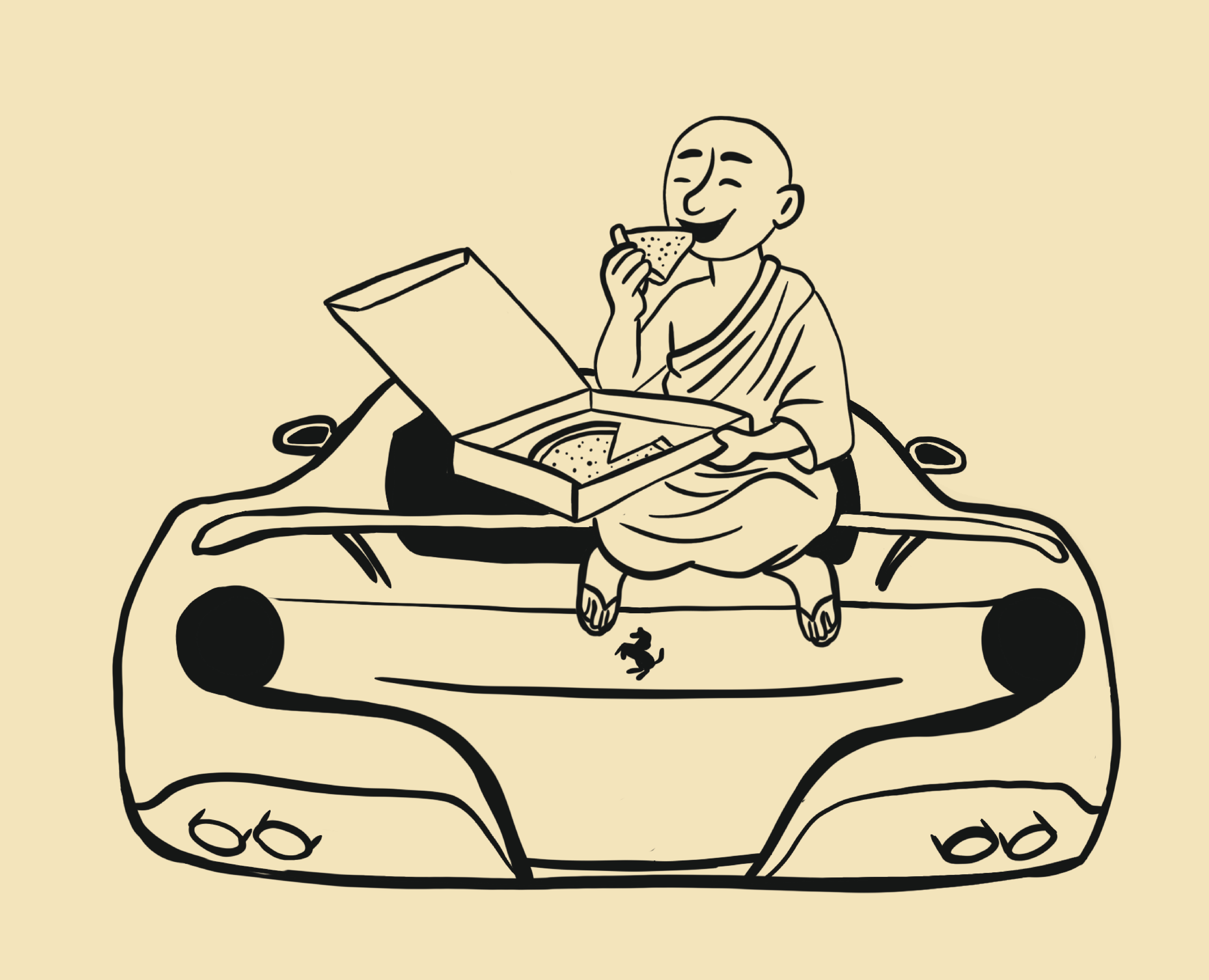 Иллюстрации для Pizza Society