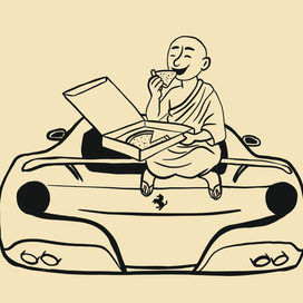 Иллюстрации для Pizza Society