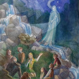 "Над серебристою рекой бродила Нимродэль..."