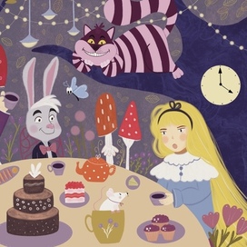 Чаепитие «Алиса в стране чудес»