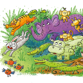 Если бы овощи могли превращаться в зверей 