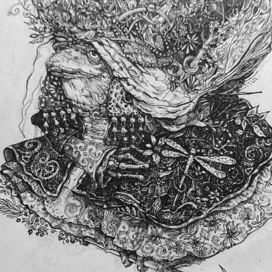 Беценон. Иллюстрация к Нартскому эпосу.