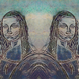 Моя Мона Лиза ( Копия Леонардо да Винчи Мона Лиза)