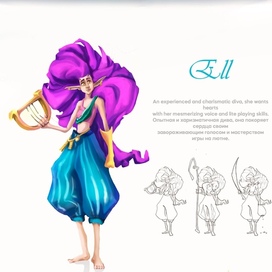 дизайн персонажа