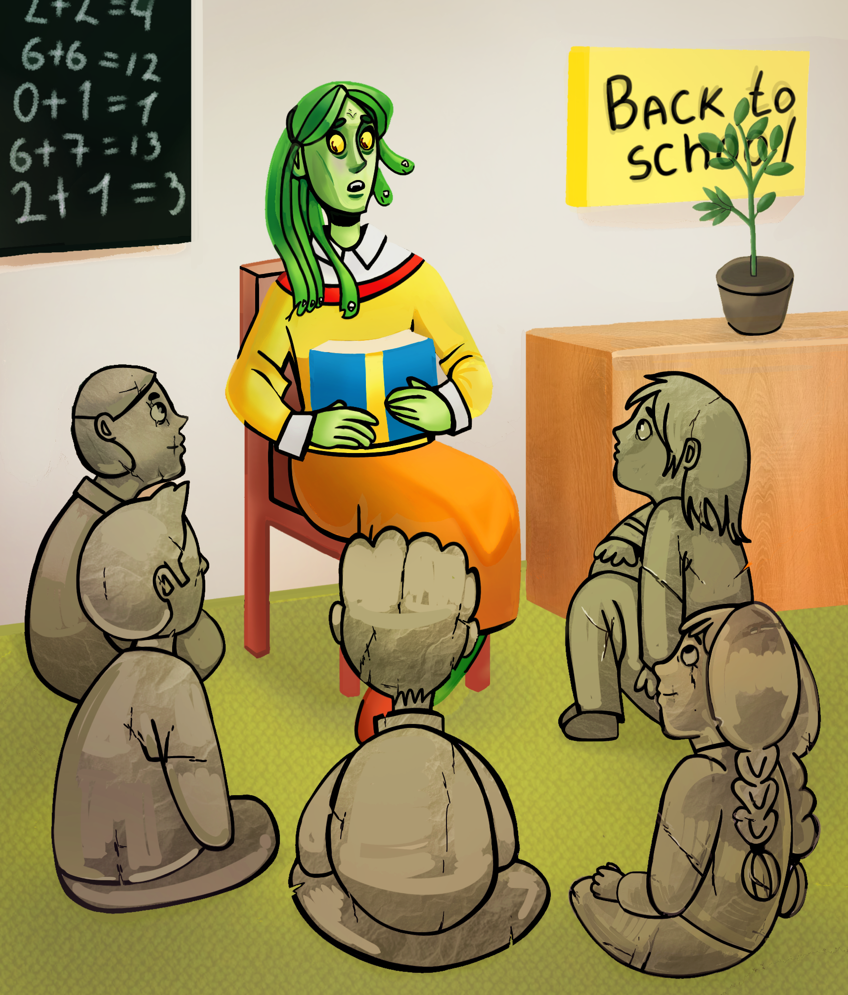 Медуза Горгона учитель начальных классов