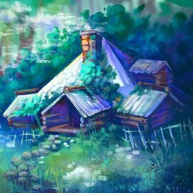 Домик в лесу