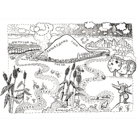 иллюстрации для сказки Ивана Горского "Счастливый муравей"