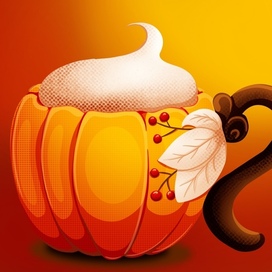 Чашка осени