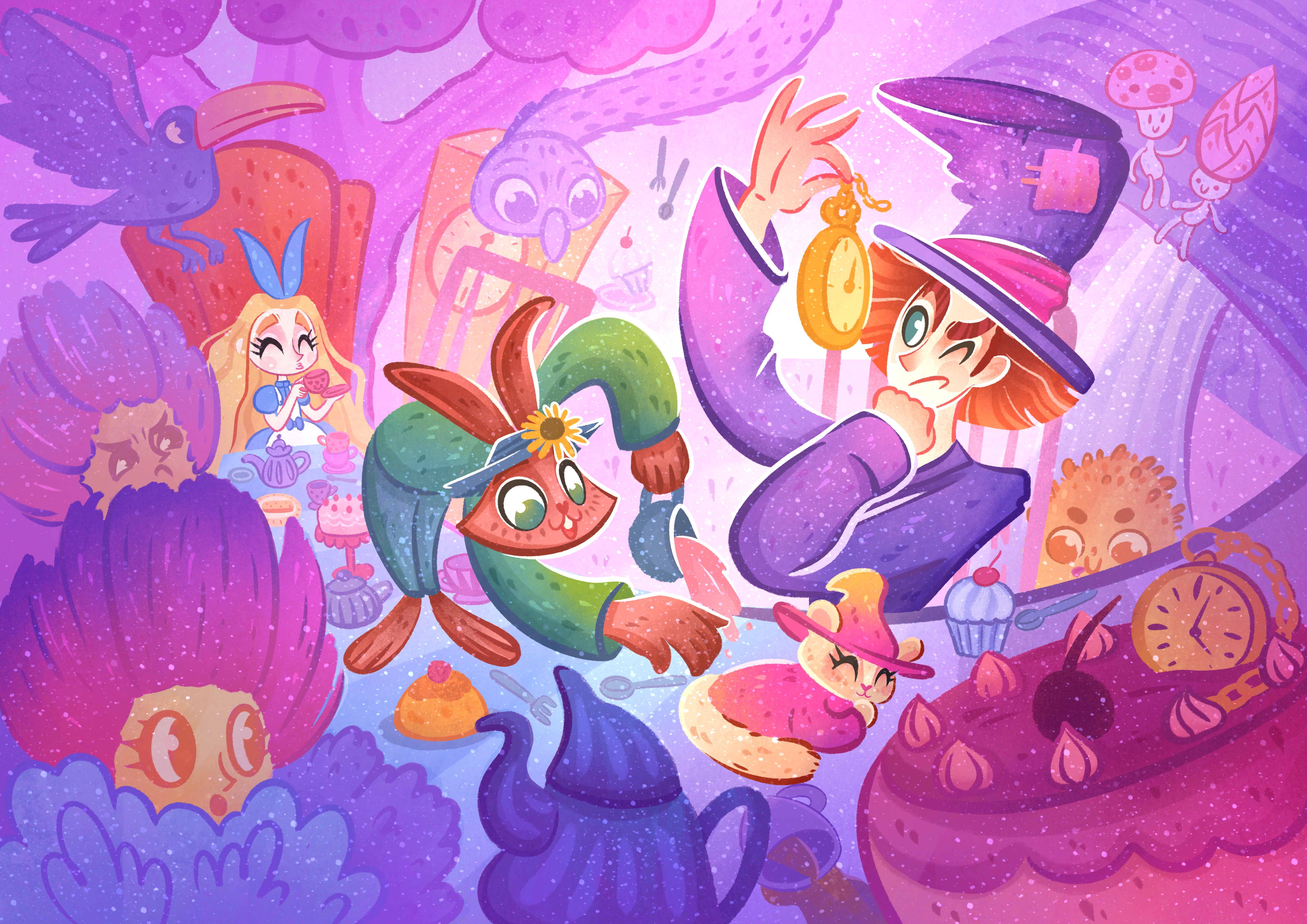 Алиса на безумном чаепитии