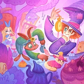 Алиса на безумном чаепитии