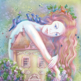 Домик в сирени