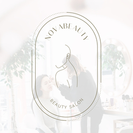 Логотип для салона красоты "Novabeauty"