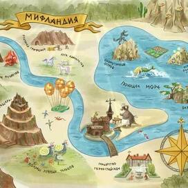 форзац книги "Говорящий сверток - продолжение истории"