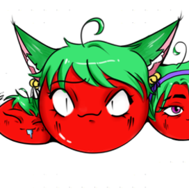 Помидорки на обложку для соцсети