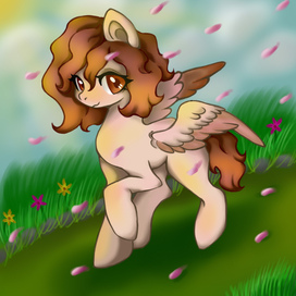 еще один портретик меня в виде поняшки