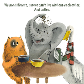 Отрытка для Друзей