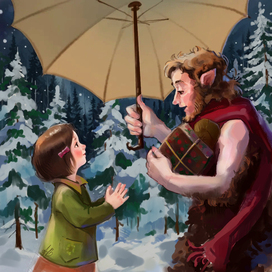 Встреча Люси и фавна Тумнуса