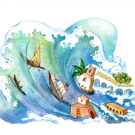 вставка для книги "На поиски загадочных земель"