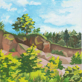 Этюд Высокий Мыс