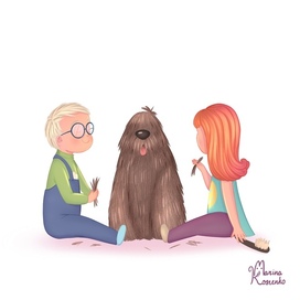 Щ / Алфавит из персонажей