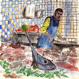 Рынок в Париже