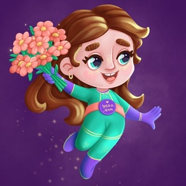 Космическая девочка