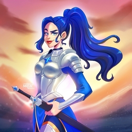 Дева в латах