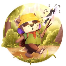 Лесная прогулка 