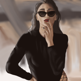 Портрет стилизованный реализм